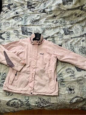Jack Wolfskin Women's Light Pink Waterproof Jacket